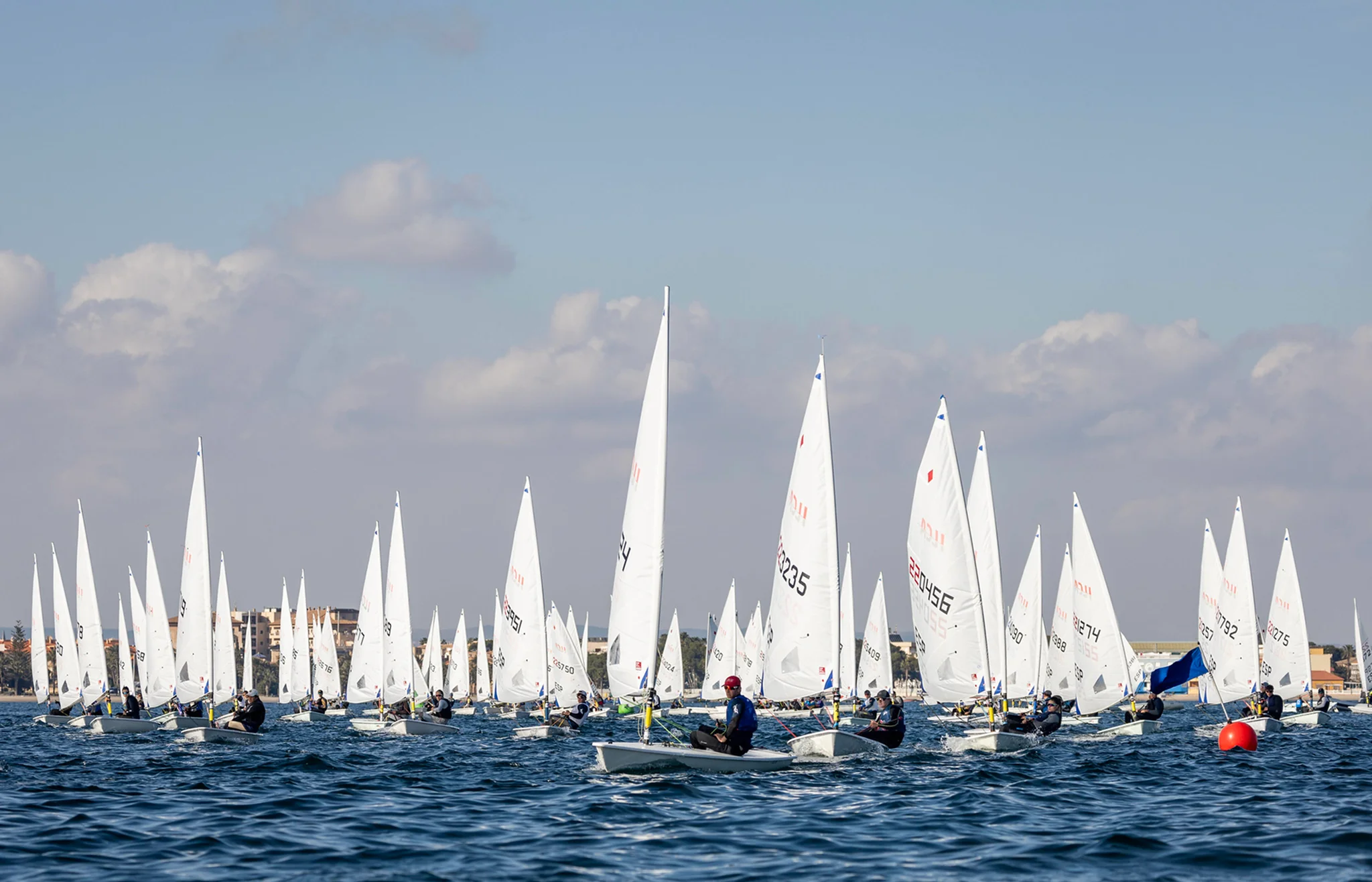 Comienza la Copa de España de Optimist en el Club Náutico Mar Menor