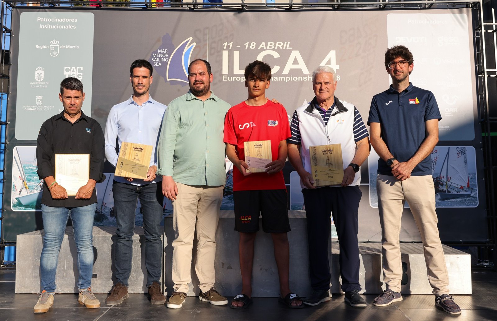 El alcazareño Ángel Peñalver queda en sexta posición del Campeonato de Europa de ILCA 4