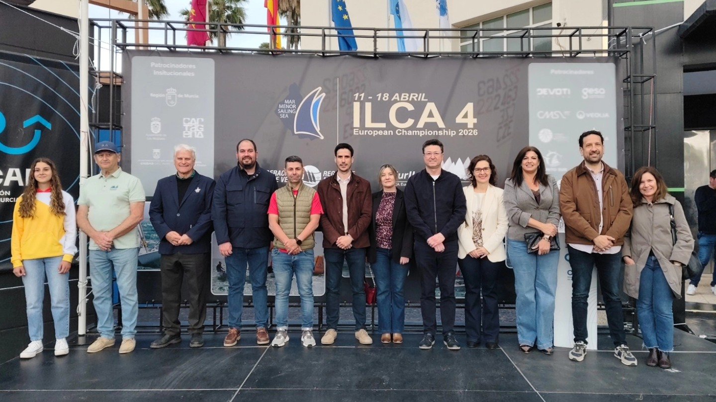 Los Alcázares recibe a los 438 regatistas del Campeonato de Europa de ILCA4