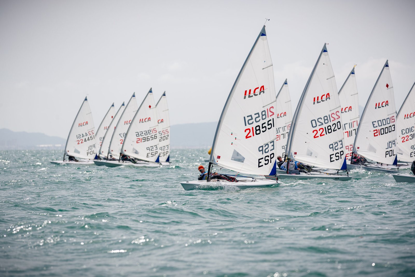 Arranca el Campeonato de Europa de ILCA 4 en Los Alcázares con la participación de 438 regatistas internacionales